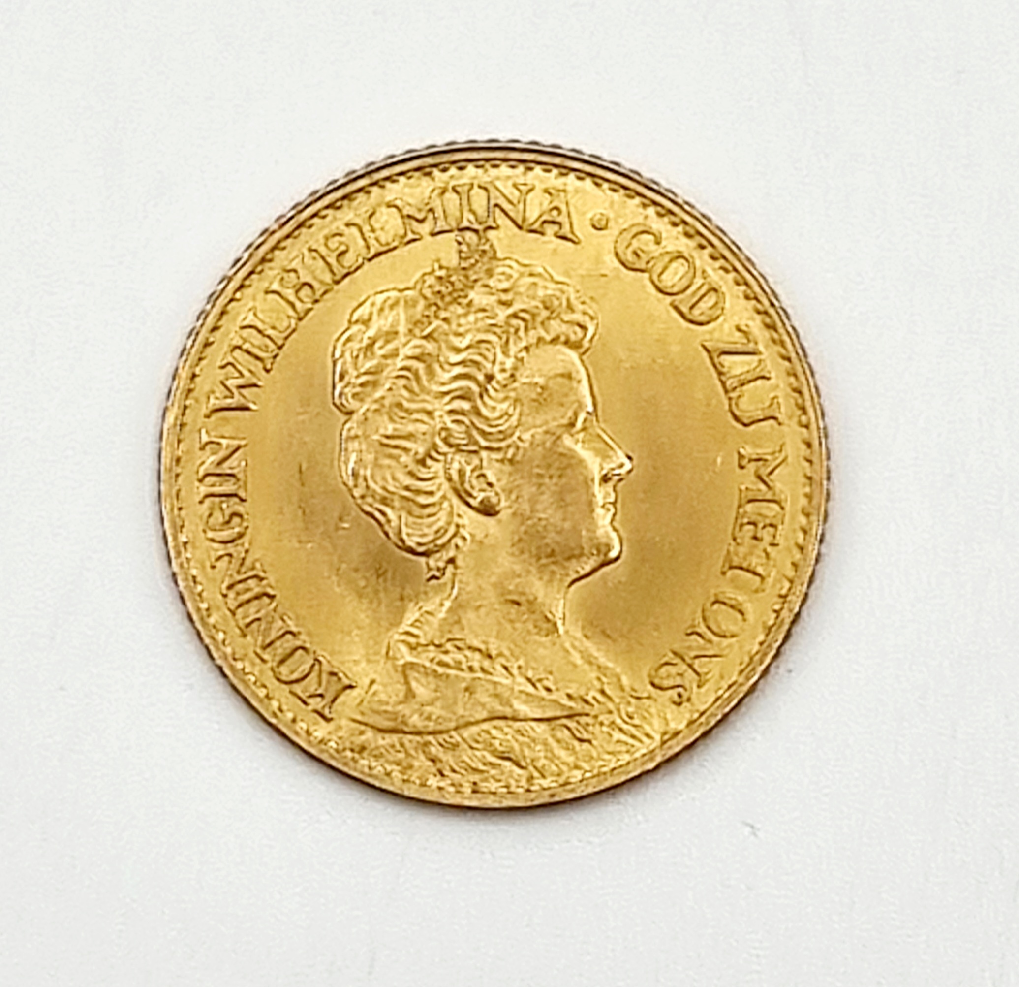 919. Gouden tientje Wilhelmina 1912 919. Gouden tientje Wilhelmina 1912