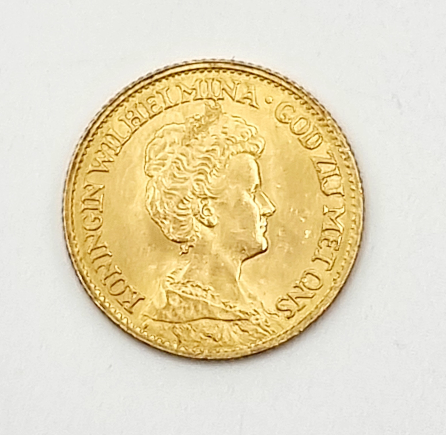 929. Gouden tientje Wilhelmina 1912 929. Gouden tientje Wilhelmina 1912